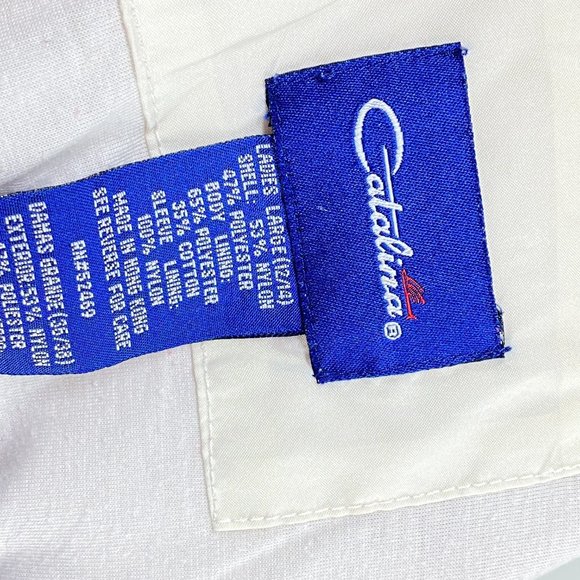 Vintage Catalina Women's Windbreaker Jacket Size L - Picture 4 of 4